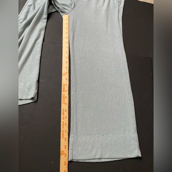 Anthropologie DRAWSTRING WAIST Wide-Leg sweatpants IN MINT GREEN, size M - Picture 5 of 9